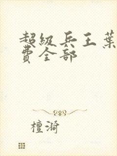 超级兵王叶谦免费全部