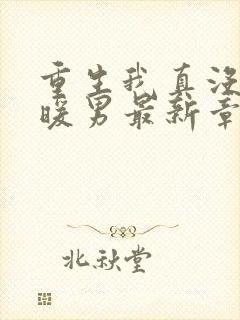 重生我真没想当暖男最新章节目录