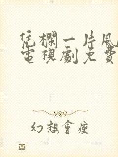 凭栏一片风云起电视剧免费看