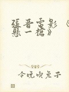 张晋电影 《命悬一枪》