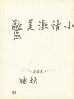 欧美激情小说一区