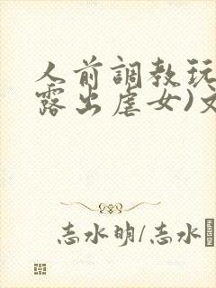 人前调教玩弄(露出虐女)文封面