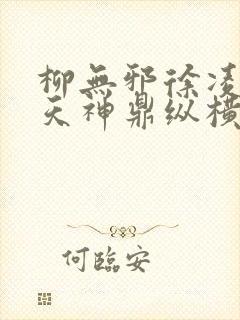 柳无邪徐凌雪吞天神鼎纵横小说