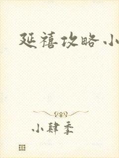 延禧攻略小说封面