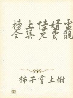 榜上佳婿电视剧全集免费观看高清2025在线