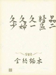 久久久精品人妻少妇一区二区封面