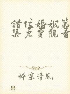 错位婚姻第48集免费观看封面