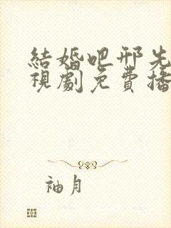 结婚吧邢先生电视剧免费播放全集