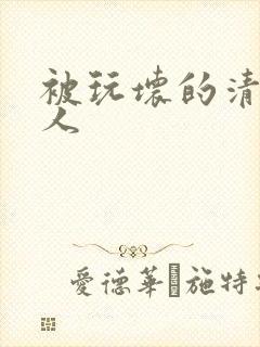 被玩坏的清冷美人封面