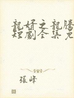 龙婿之龙腾四海短剧全集免费观看