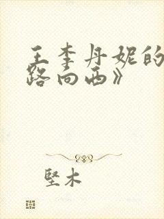 王李丹妮的《一路向西》