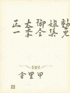 正太御姐动漫第一季全集免费观看视封面