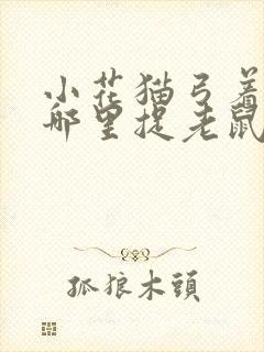 小花猫弓着背在哪里捉老鼠