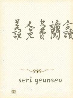 美人多娇合集小说免费阅读封面