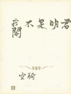 我不是明君笔趣阁
