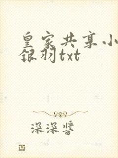 皇家共享小公主银羽txt封面
