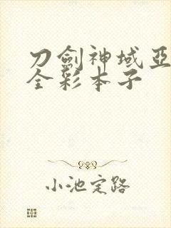 刀剑神域亚丝娜全彩本子