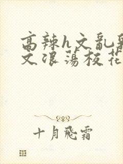 高辣h文乱乳h文浪荡校花