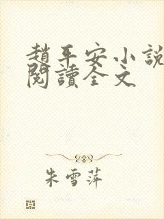 赵平安小说免费阅读全文