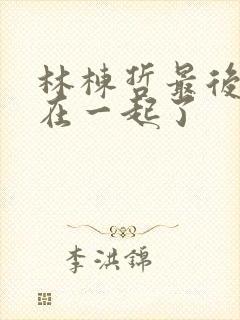 林栋哲最后和谁在一起了