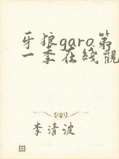 牙狼garo第一季在线观看完整版封面