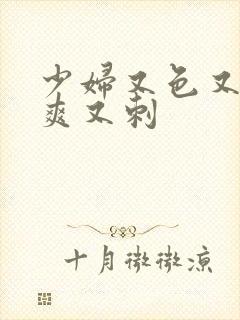 少妇又色又紧又爽又刺