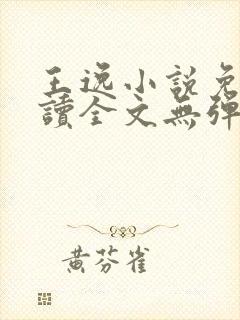 王逸小说免费阅读全文无弹窗