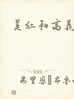美红和高义小说