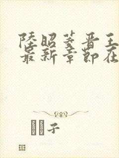 陆昭菱晋王小说最新章节在线阅读