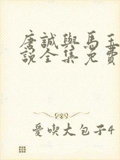 唐诚与马玉婷小说全集免费阅读