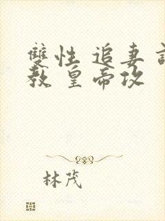 双性 追妻 调教 皇帝攻