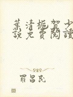 叶清栀贺少衍小说免费阅读最新章节