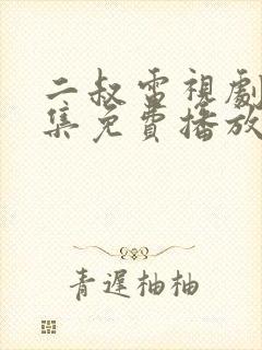 二叔电视剧38集免费播放