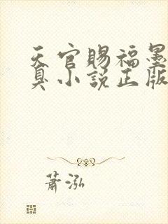 天官赐福墨香铜臭小说正版全文下载封面