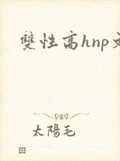 双性高hnp文