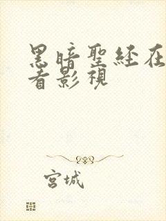 黑暗圣经在线观看影视封面