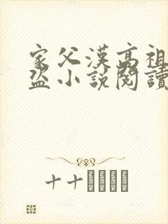 家父汉高祖无防盗小说阅读