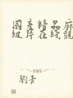 国产精品麻豆一级片在线观看