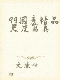 99国产精品大尺度写真封面