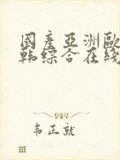 国产亚洲欧美日韩综合在线