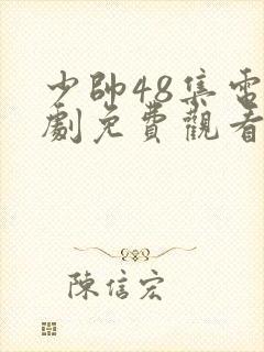 少帅48集电视剧免费观看高清