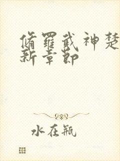 修罗武神楚枫最新章节