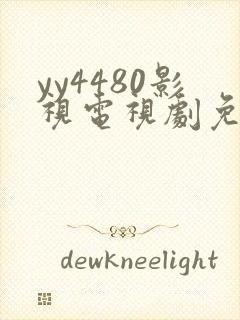 yy4480影视电视剧免费播放