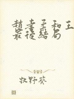 赵孝柔和王光明最后结局