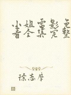 小姐电影免费观看全集完整版剧集