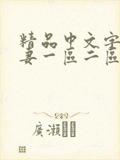 精品中文字幕人妻一区二区封面