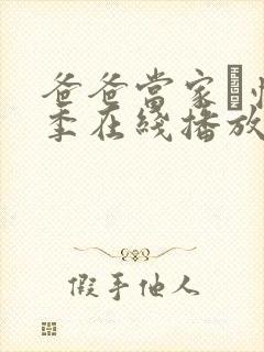 爸爸当家·慢享季在线播放