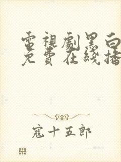 电视剧黑白禁区免费在线播放