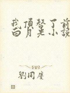 我顶替了前夫的白月光小说免费阅读封面