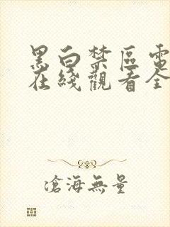 黑白禁区电视剧在线观看全集免费封面